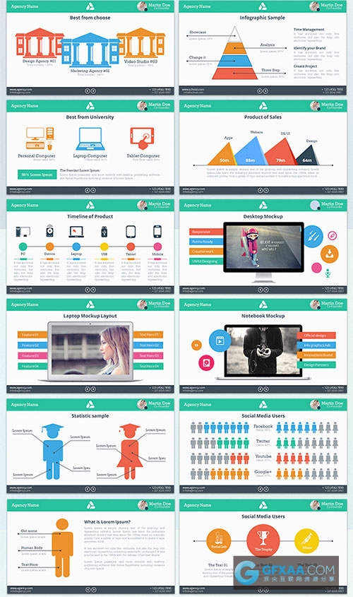 复古黑板粉笔效果PPT模板 - 顶尖PPT