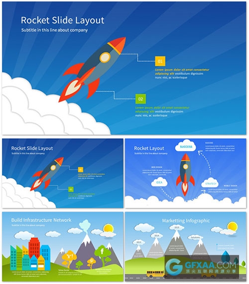 商业多用途ppt模板 - 顶尖PPT