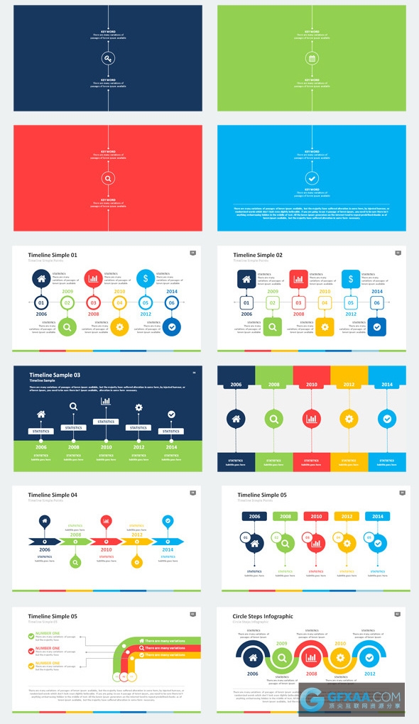 549页欧美精美商务图形交互动画效果PPT模板 - 顶尖PPT