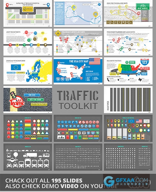 交通高速公路/道路建设规划PPT模板 - 顶尖PPT