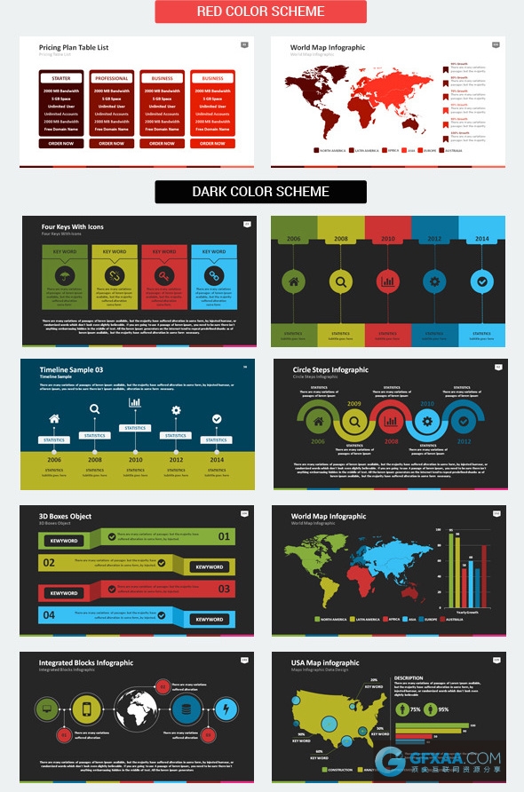 130多页各个行业都可以使用的PPT模板 - 顶尖PPT