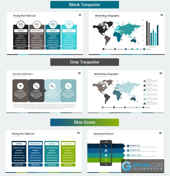 130多页各个行业都可以使用的PPT模板 - 顶尖PPT