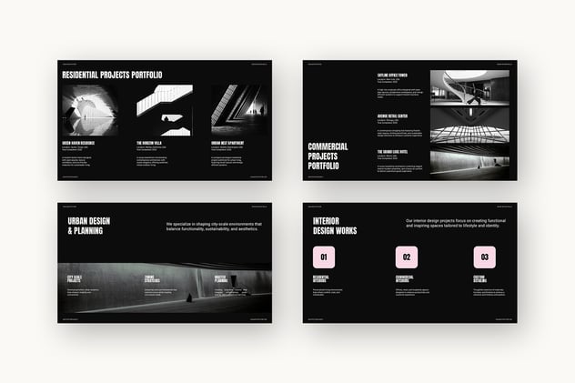 建筑师套件主题创意Keynote模板 - 顶尖PPT