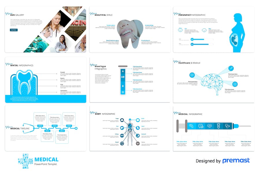医疗主题演示文稿专业PPT模板 - 顶尖PPT
