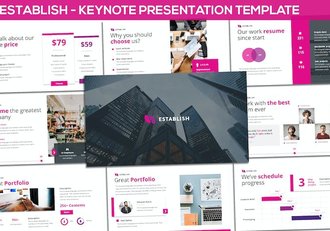 创意项目建立规划实施方案Keynote模板 - 顶尖PPT