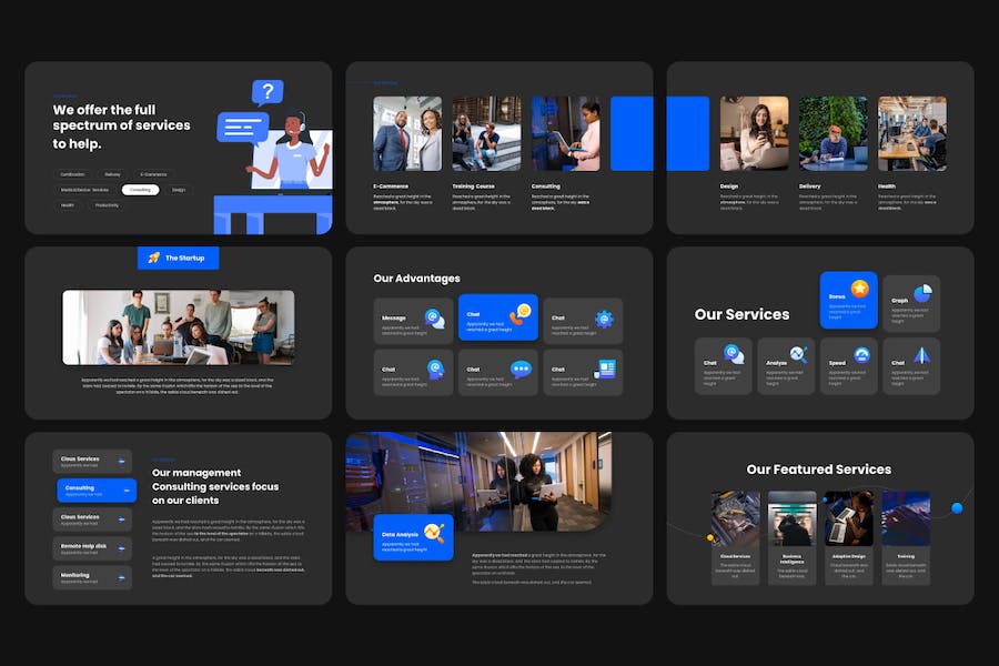 创意微立体商业商务通用keynote模板 - 顶尖PPT