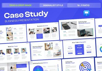 商业案例研究分析方案Keynote模板 - 顶尖PPT
