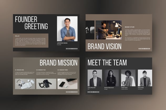 科技产品品牌推介方案产品展示营销Keynote模板 - 顶尖PPT