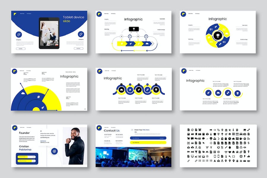 商务多用途PowerPoint-模板 - 顶尖PPT