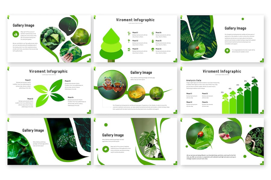 环境保护生态可持续发展Keynote模板 - 顶尖PPT