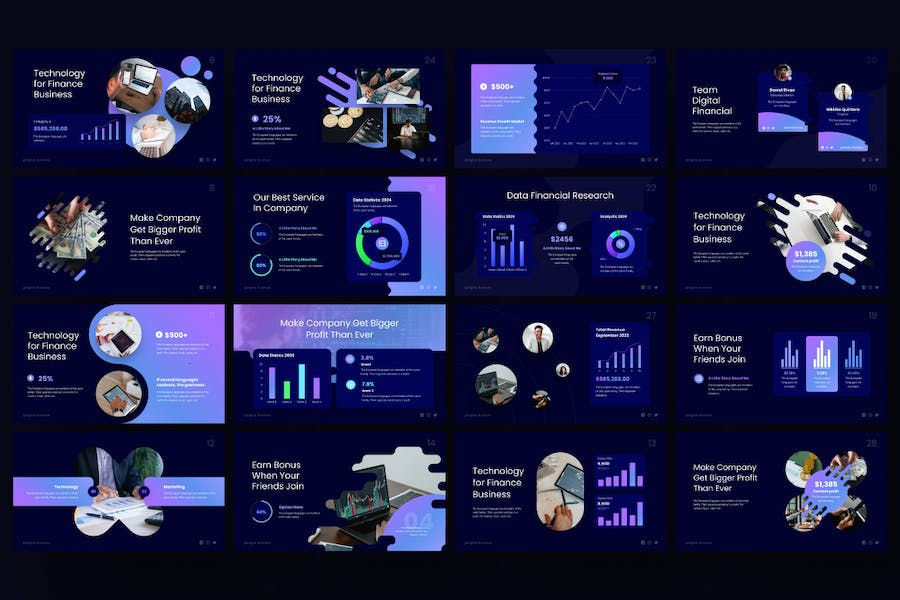 创意精美项目合作商业计划团队介绍营销计划商务通用keynote模板 - 顶尖PPT