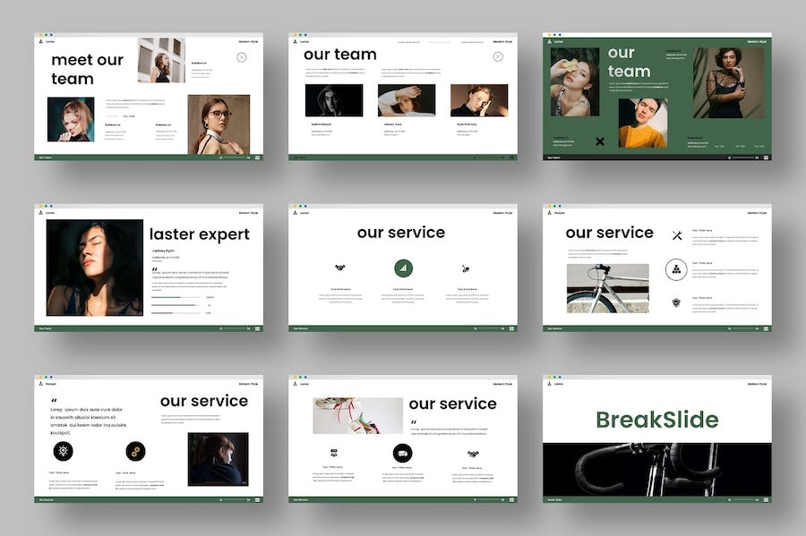 国外简约商务商业PPT模板 - 顶尖PPT