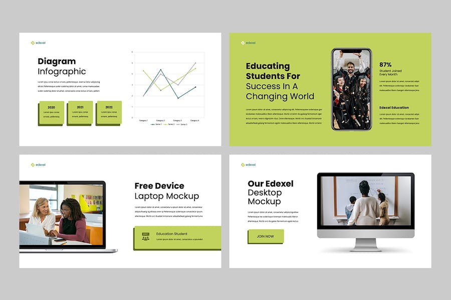 教育课程讲述展示方案Keynote模板 - 顶尖PPT