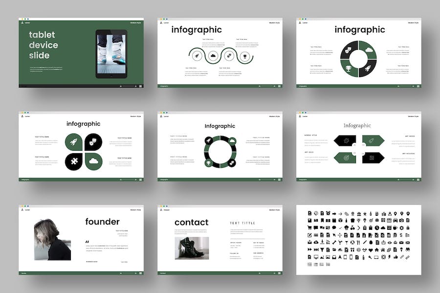 国外简约商务商业PPT模板 - 顶尖PPT