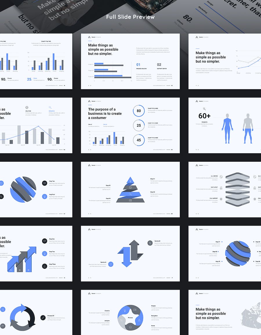 商业计划企业合作品牌展示营销策划keynote模板 - 顶尖PPT
