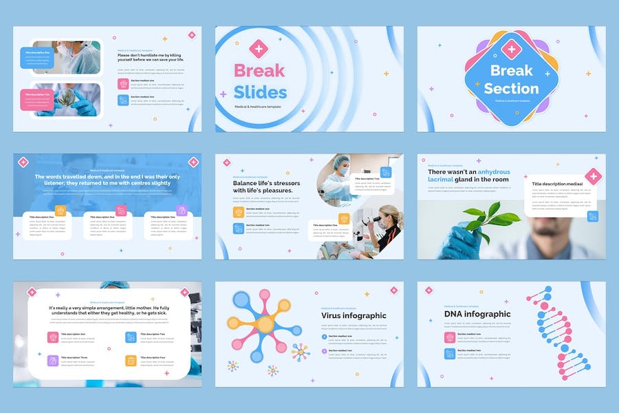 医疗健康诊疗服务介绍PPT模板 - 顶尖PPT