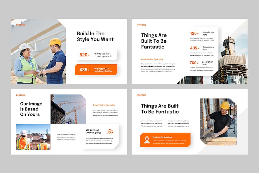 建筑施工项目管理规划讲述展示方案Keynote模板 - 顶尖PPT