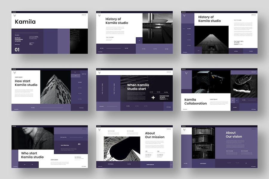 商业摄影图片产品展示keynote模板 - 顶尖PPT