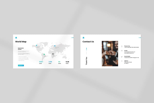 房地产PowerPoint模板 - 顶尖PPT