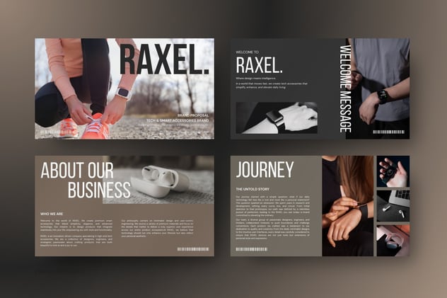 科技产品品牌推介方案产品展示营销Keynote模板 - 顶尖PPT