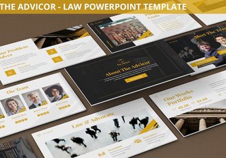 法律咨询律师事务方案PPT模板 - 顶尖PPT