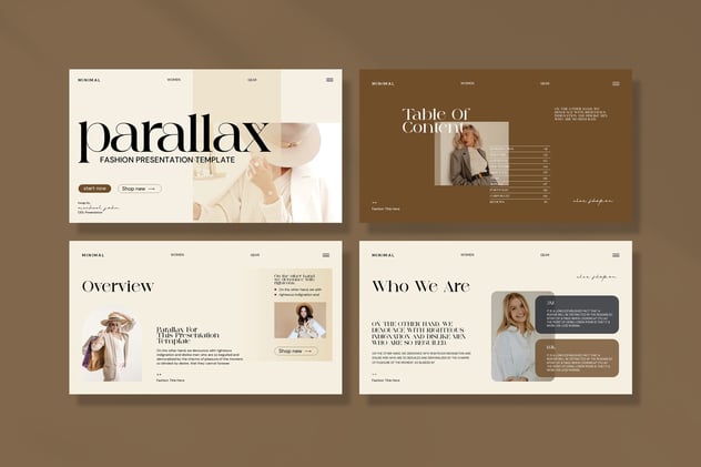 复古风格视觉特效展示主题Keynote模板 - 顶尖PPT