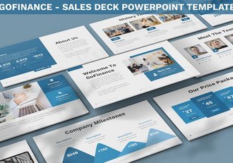 金融保险销售融资方案PPT模板 - 顶尖PPT