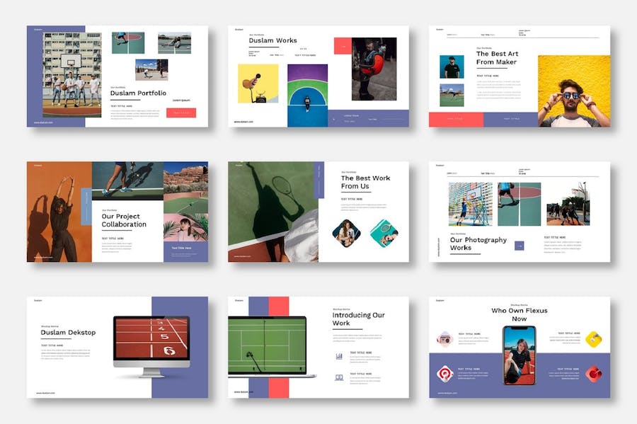 创意商务风格设计展示PPT模板 - 顶尖PPT