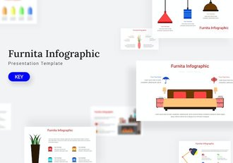 北欧家具家居行业介绍Keynote模板 - 顶尖PPT