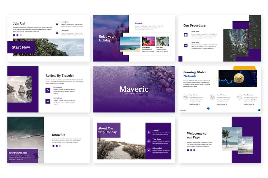 商务项目展示工作方案PPT模板 - 顶尖PPT