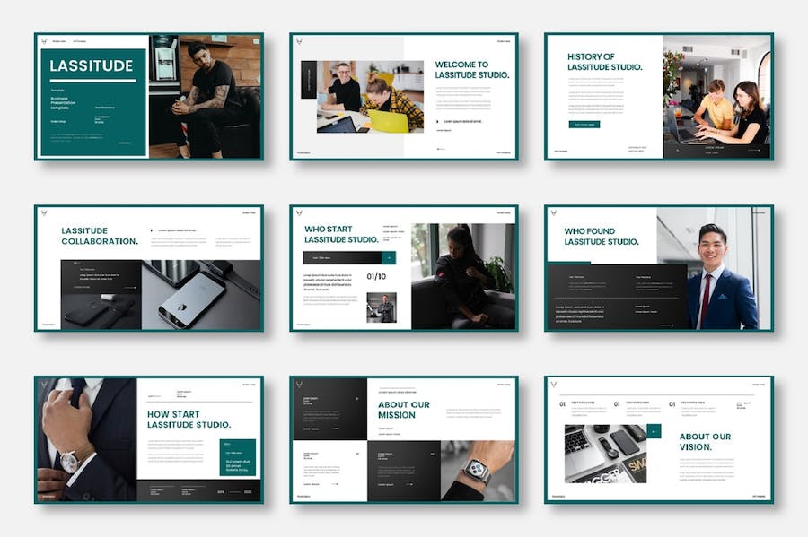 商业企业运营管理方案Keynote模板 - 顶尖PPT