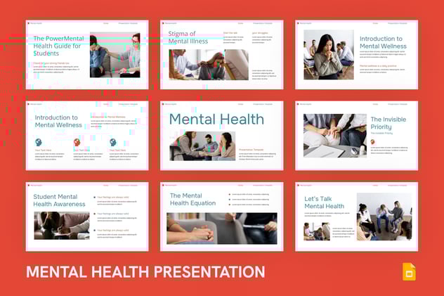 心理健康咨询治疗服务介绍PPT模板 - 顶尖PPT