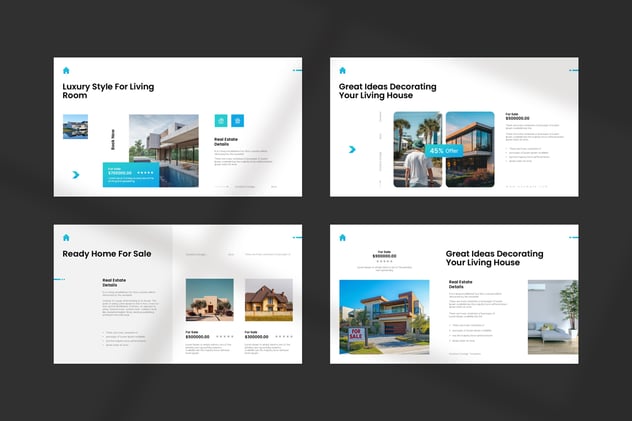 房地产PowerPoint模板 - 顶尖PPT