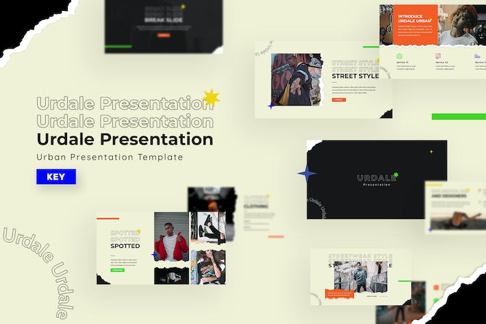 城市规划方案设计展示Keynote模板 - 顶尖PPT