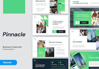 顶峰商务营销策划推广方案Keynote模板 - 顶尖PPT