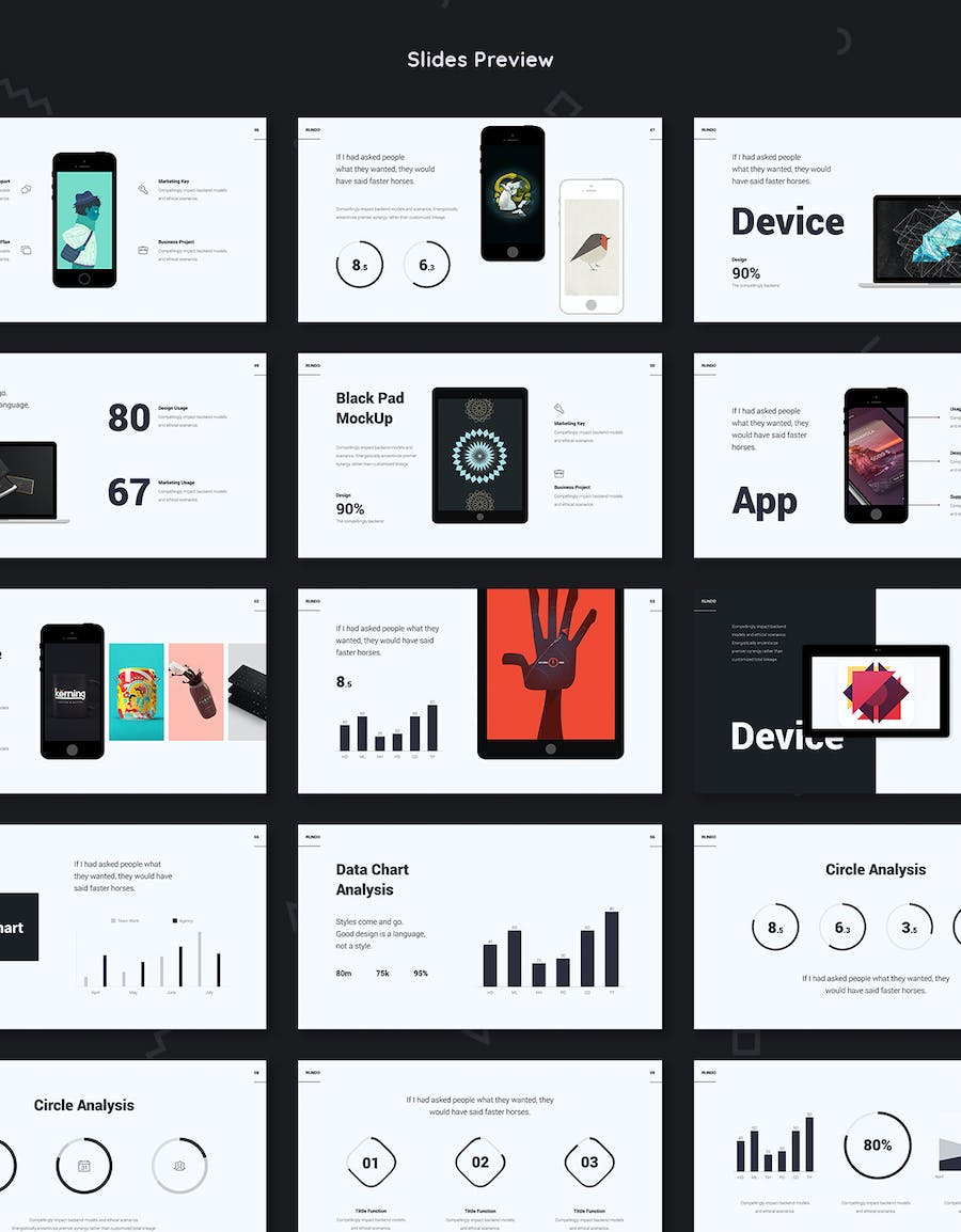 极简风格商务企业介绍工作计划总结PPT模板 - 顶尖PPT