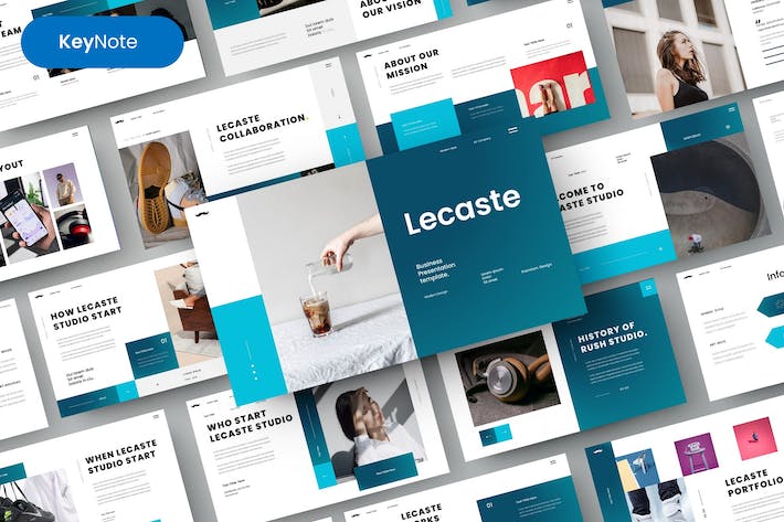 商务风格企业宣传介绍通用keynote模板 - 顶尖PPT