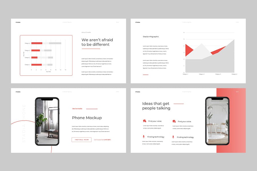 极简风格企业介绍宣传PPT模板 - 顶尖PPT