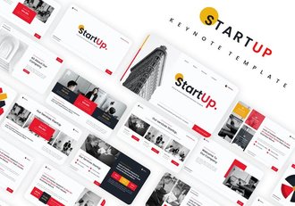 创业企业营销推广品牌建设Keynote模板 - 顶尖PPT