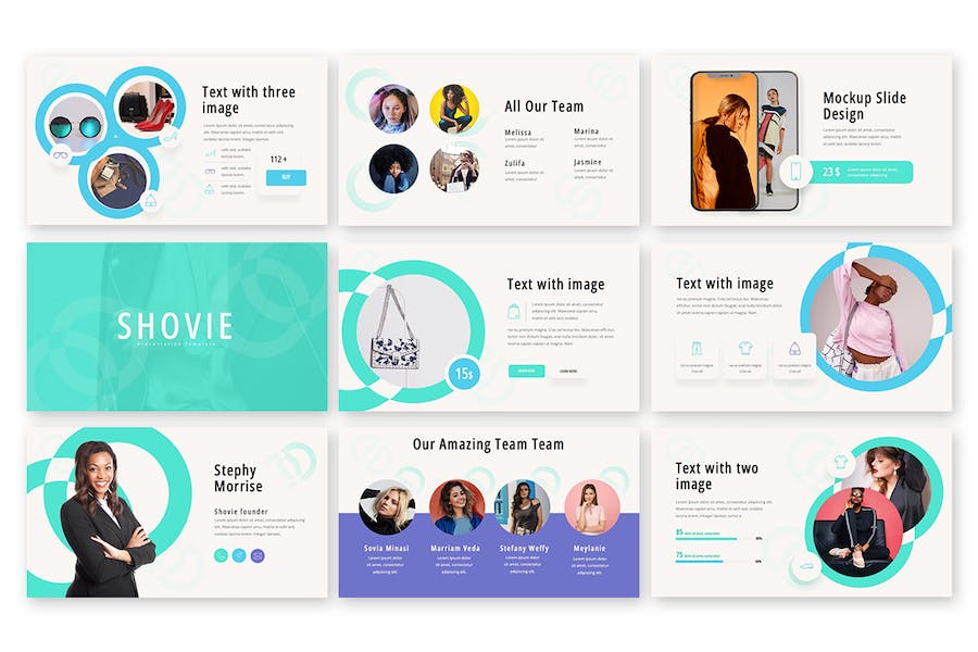 创意大气团队介绍企业营销策划通用PPT模板 - 顶尖PPT