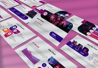 创意设计摘要展示PPT模板 - 顶尖PPT