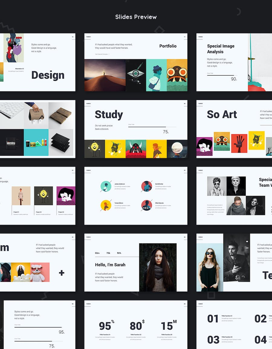 极简风格商务企业介绍工作计划总结PPT模板 - 顶尖PPT