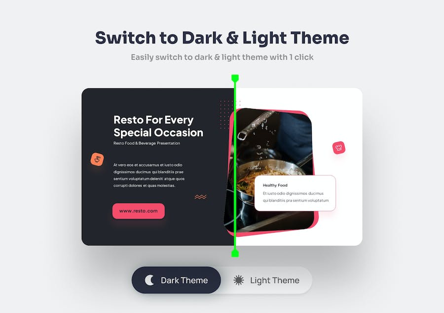 餐饮食品行业运营管理讲座Keynote模板 - 顶尖PPT
