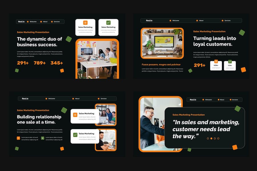 销售市场讲述展示推介方案Keynote模板 - 顶尖PPT