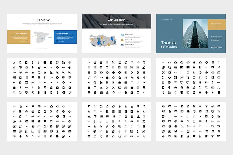企业年度报告总结汇报Keynote模板 - 顶尖PPT