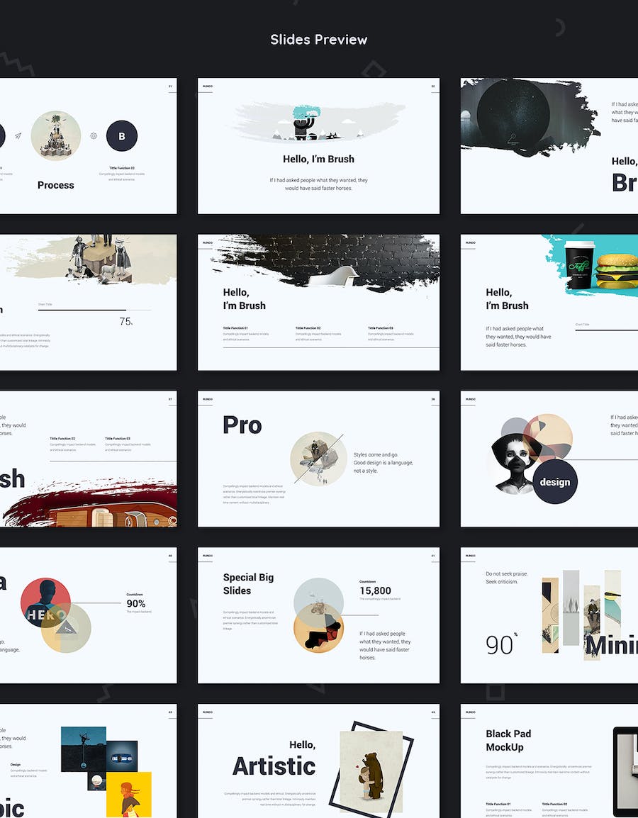 极简风格商务企业介绍工作计划总结PPT模板 - 顶尖PPT