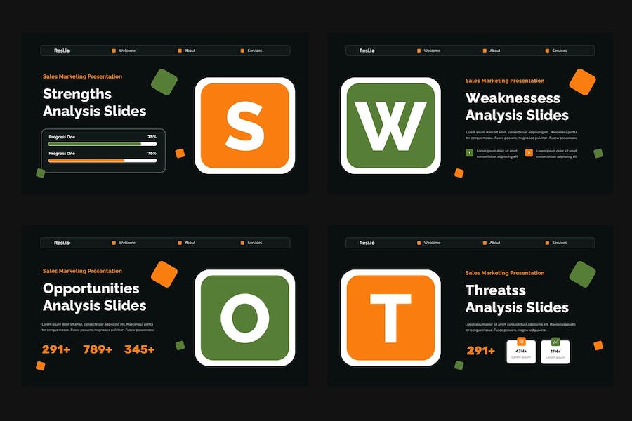 销售市场讲述展示推介方案Keynote模板 - 顶尖PPT