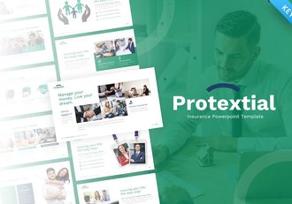 保险公司业务推广合作keynote模板 - 顶尖PPT