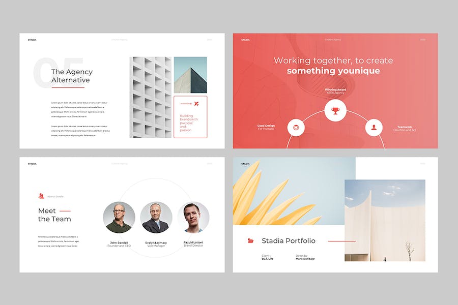 极简风格企业介绍宣传PPT模板 - 顶尖PPT