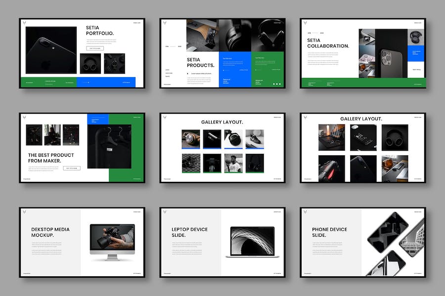 商务品牌设计方案企业形象推介PPT模板 - 顶尖PPT